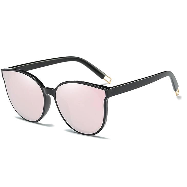 Oversized sunglasses designer pink mirrored women's cat eye glasses - Torrid by AOFE Eyewear