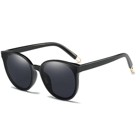 Oversized sunglasses designer black women's cat eye glasses - Torrid by AOFE Eyewear